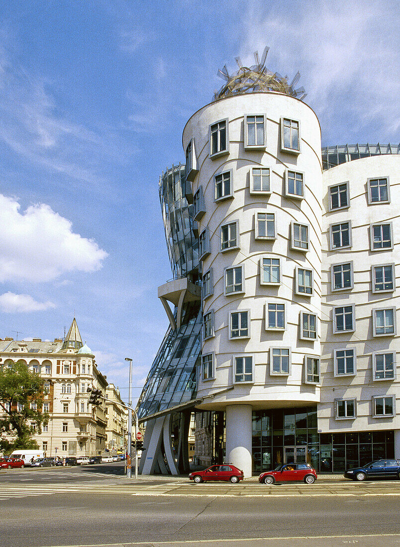 Dancing House in Prague, Czech Republic