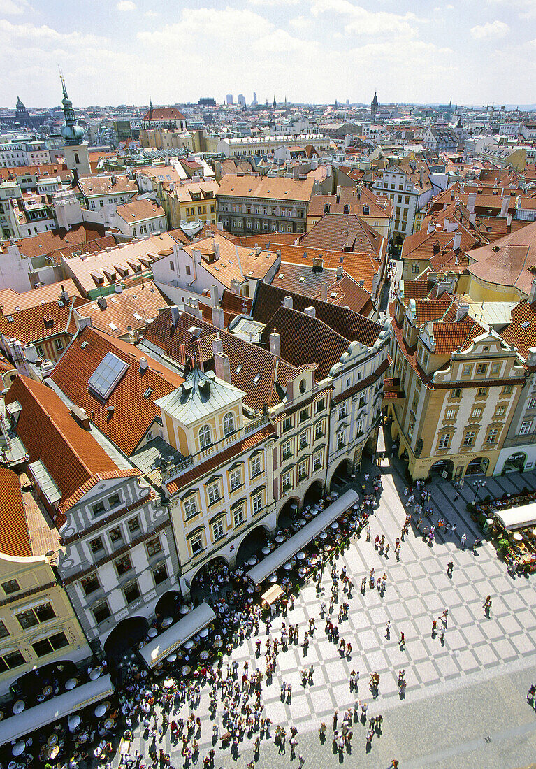 Prague, Czech Republic from Town Hall