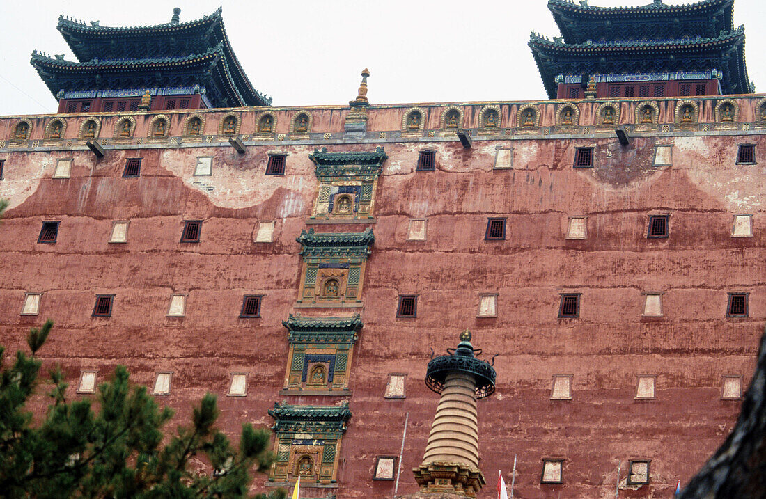 Famous temple similar to Potala Palace. Chengde. Hebei province, China