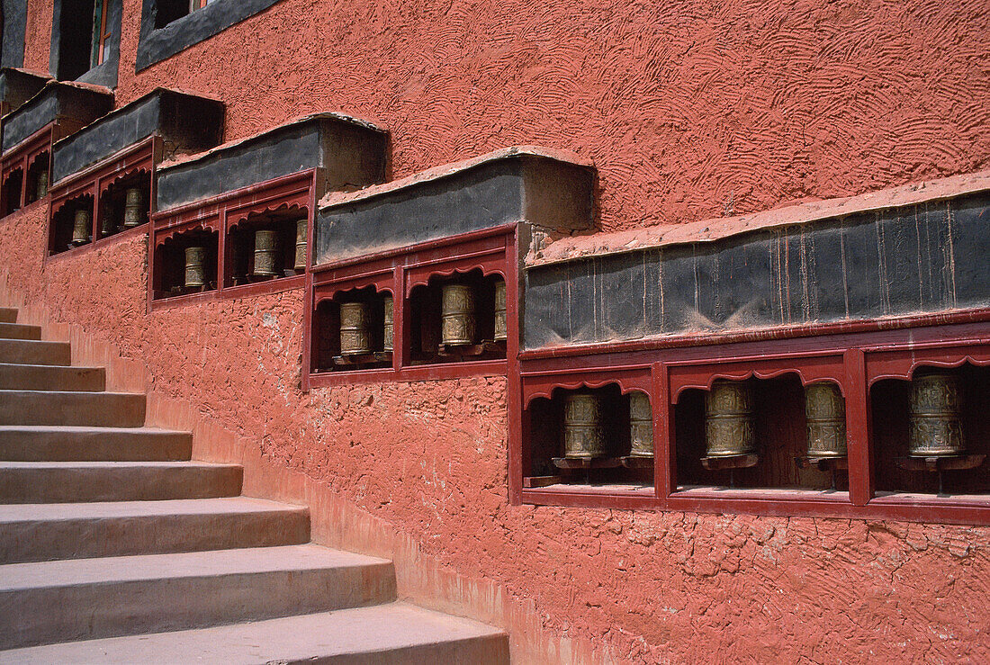 Thiksey monastery, near Leh. Ladakh region. India