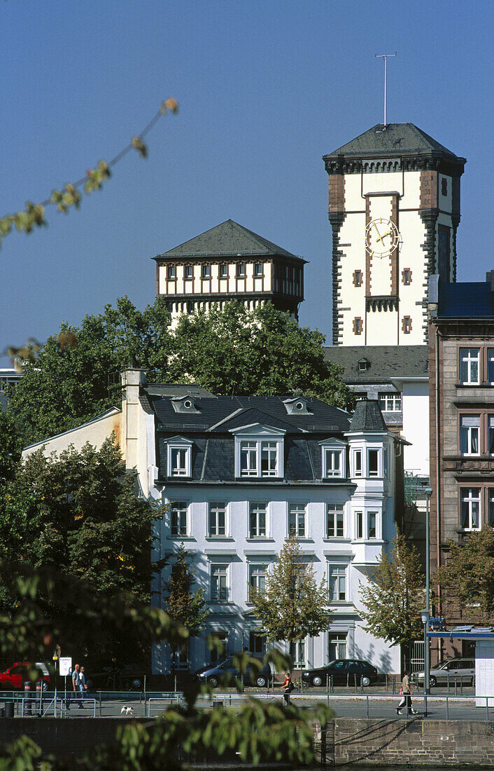 Römer skyline. Frankfurt am Main. Hessen. Germany