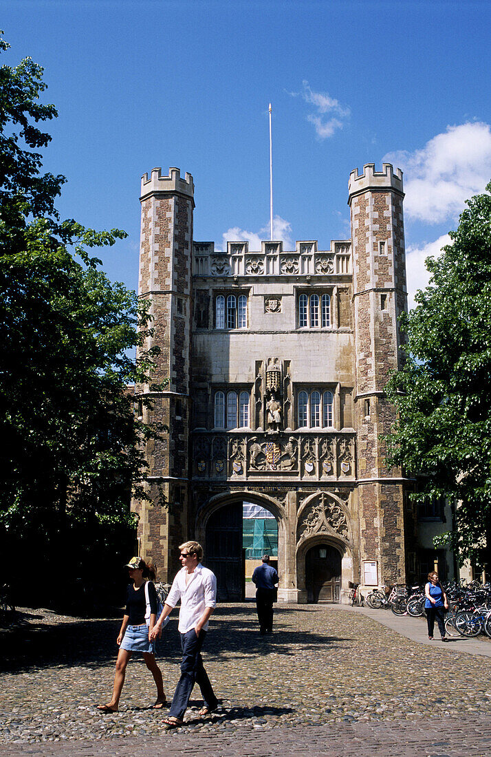 Trinity College. Cambridge. England. UK.