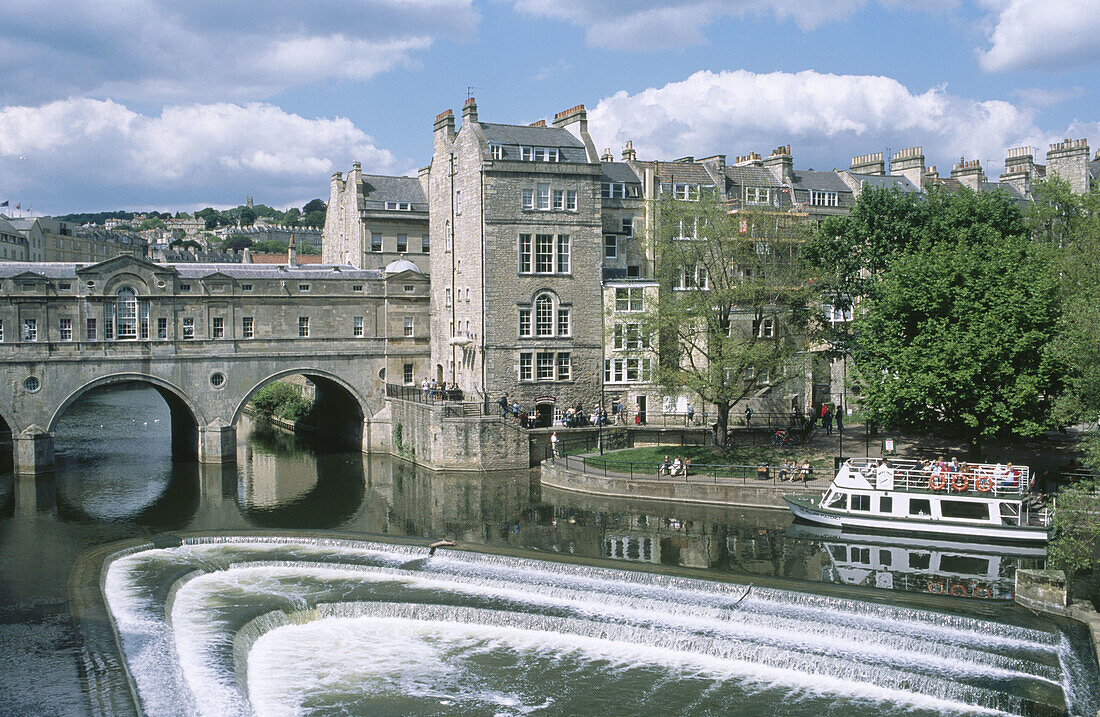 Pulteney Bridge. Bath. England. UK.