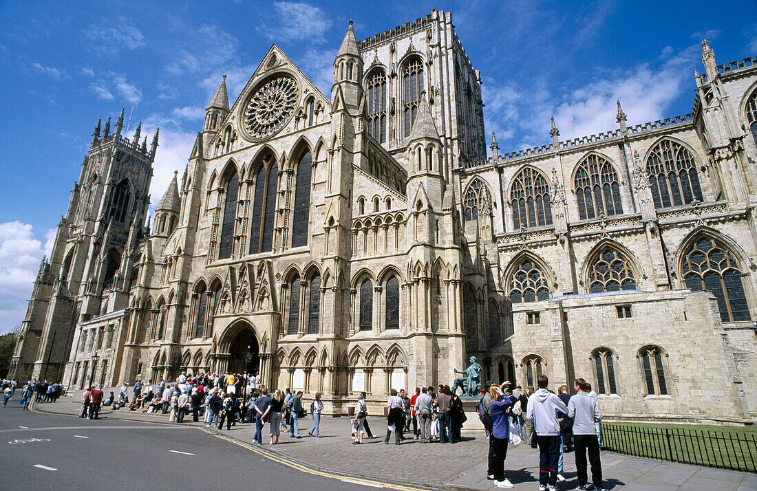 Minster (Cathedral). York. England. UK.