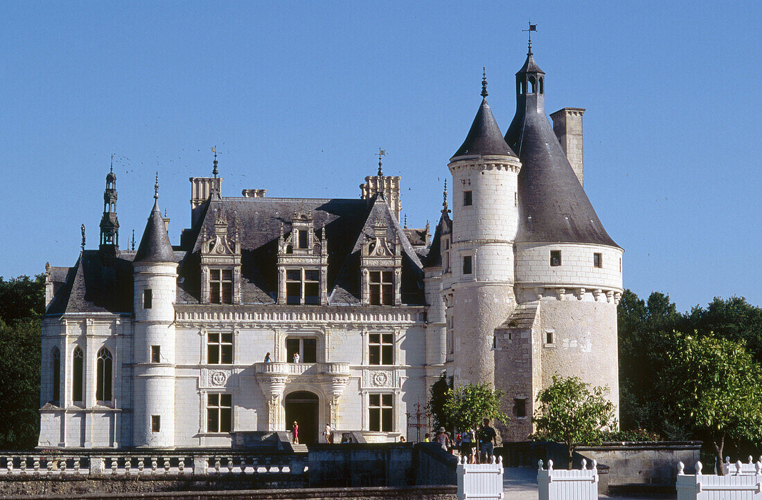 Chenonceaux Castle. Val-de-Loire, France