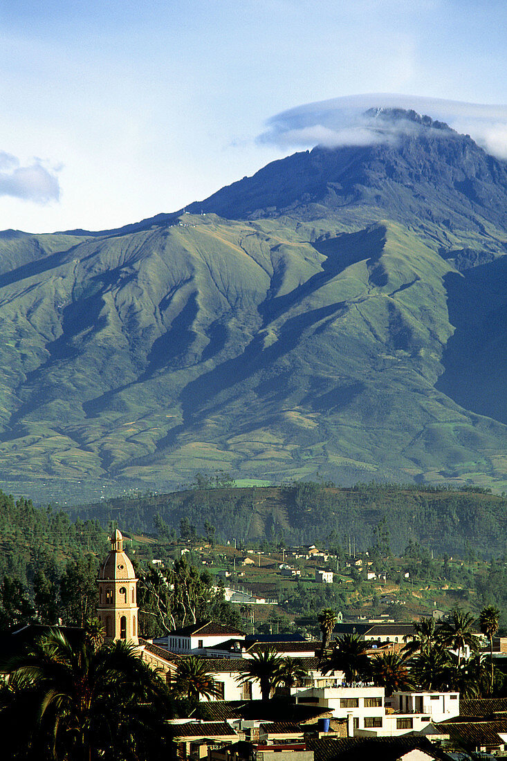 Cotacachi volcano. Otavalo. Ecuador.
