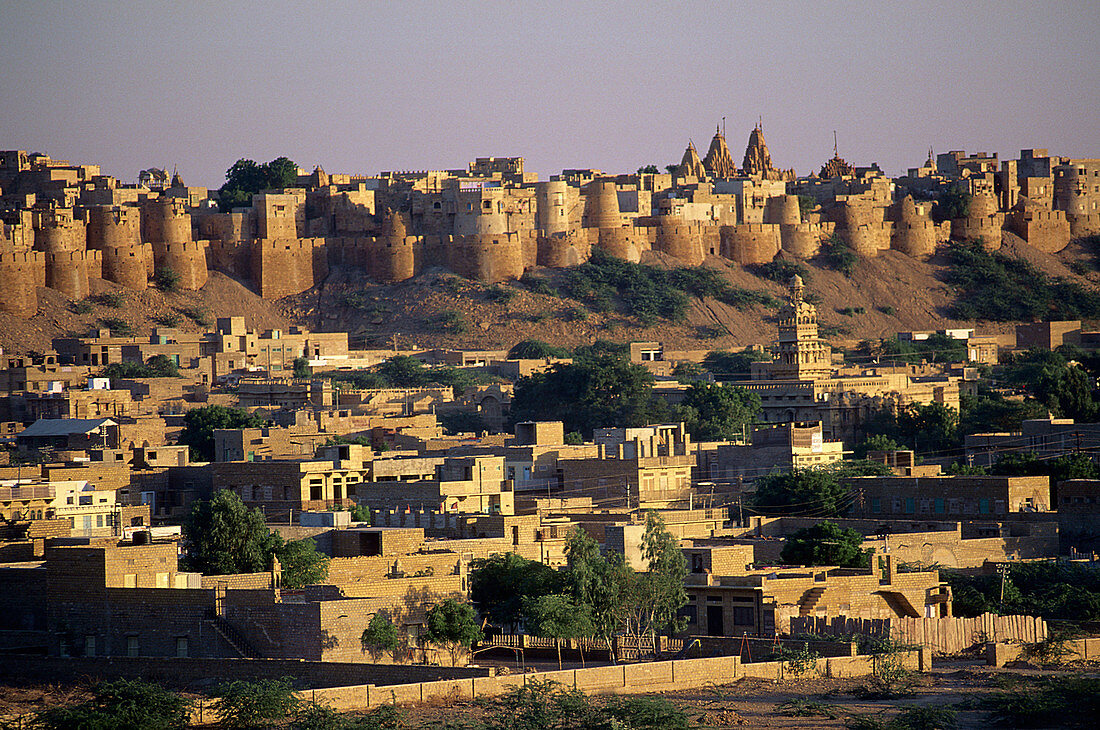 Panoramic view, Jaisalmer. Rajasthan, India