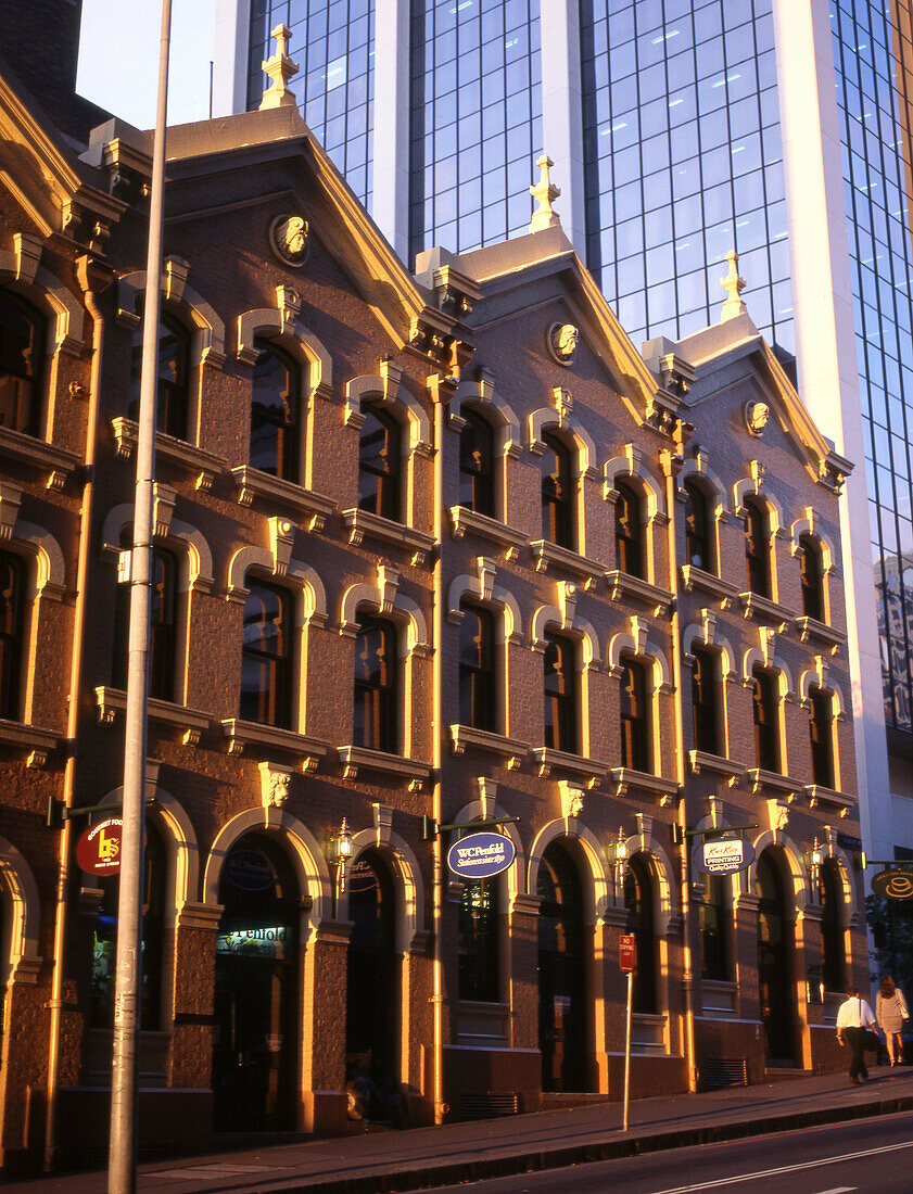 Market St., typical architecture. Sydney. Australia.