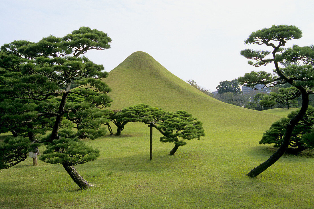 Suizenji-Joujuen formal garden, Kumamoto. Kyushu, Japan