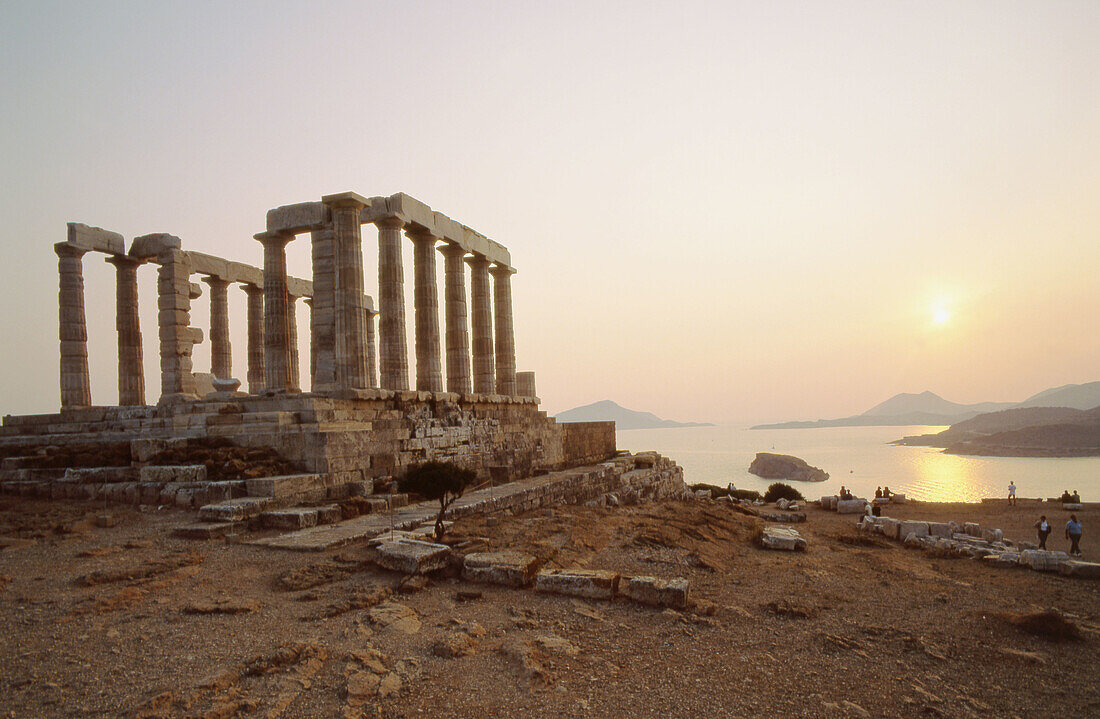 Temple of Poseidon. Sounion. Greece