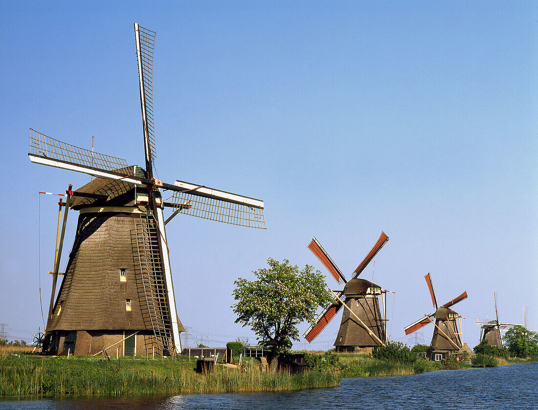 Windmills, Kinderdijk. The Netherlands