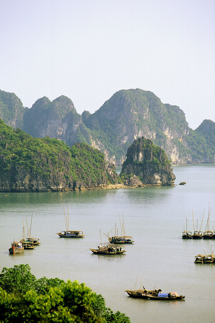 Halong Bay. Vietnam.