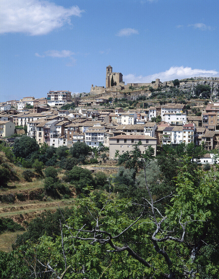 Benabarre. Huesca province, Aragon, Spain