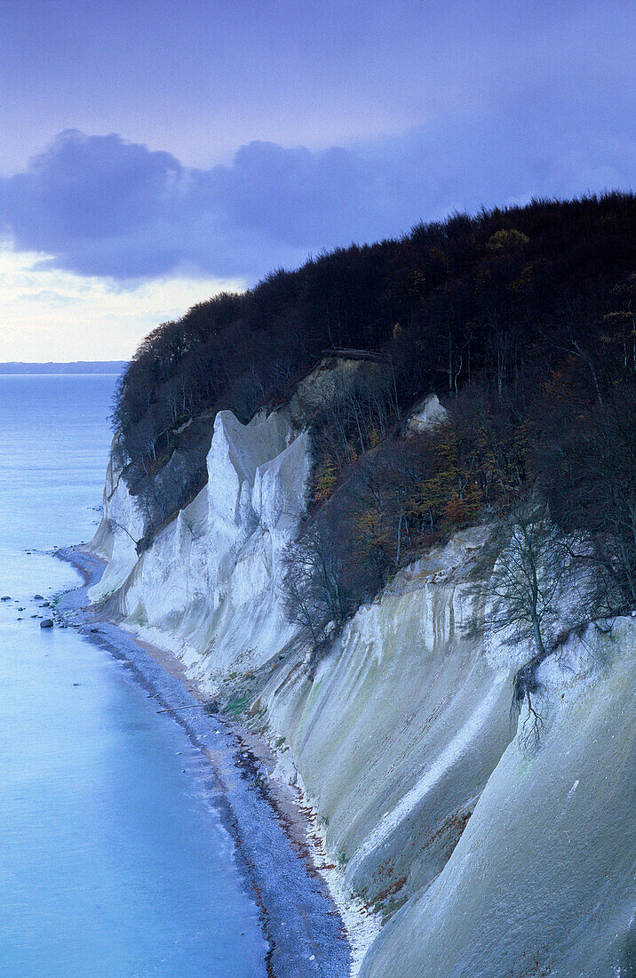 Europe, Germany, Mecklenburg-Western Pomerania, isle of Rügen, Wissower Klinken, chalk cliffs at Jasmund National Park