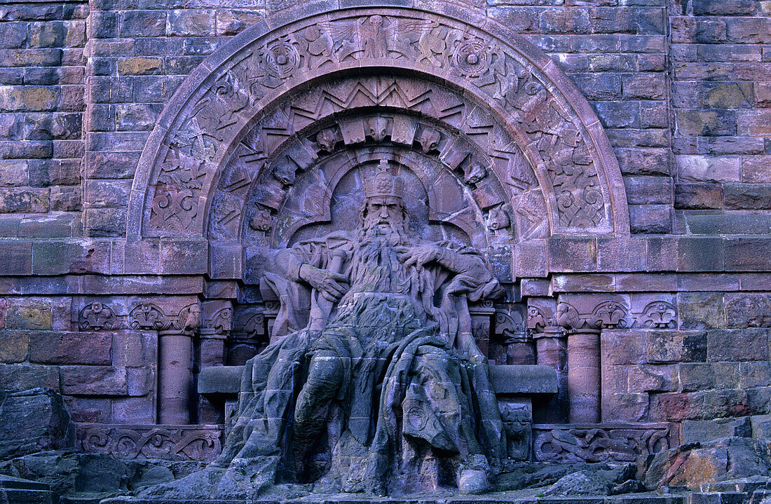 Kyffhäuser Denkmal, Bad Frankenhausen, Thüringen, Deutschland