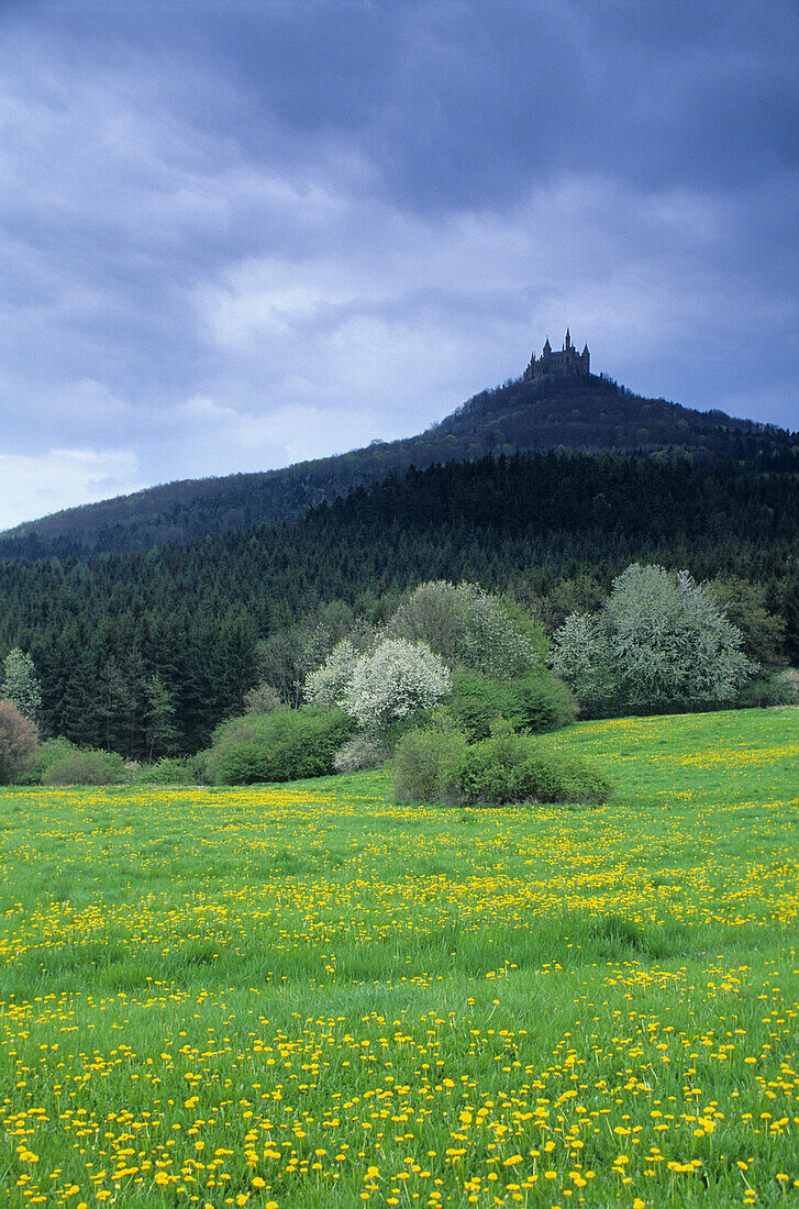 Burg Hohenzollern, Hechingen, Baden-Württemberg, Deutschland