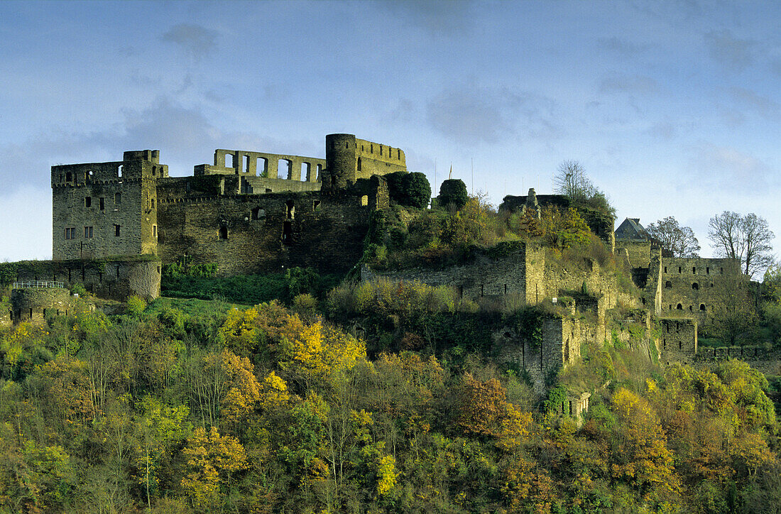Rheinfels castle, Sankt Goar, Rhineland-Palatinate, Germany
