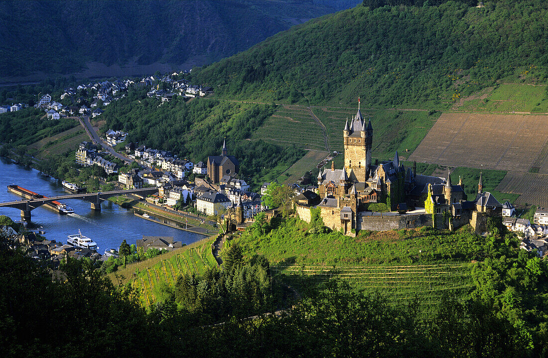 Reichsburg Cochem, Cochem, Rheinland-Pfalz, Deutschland