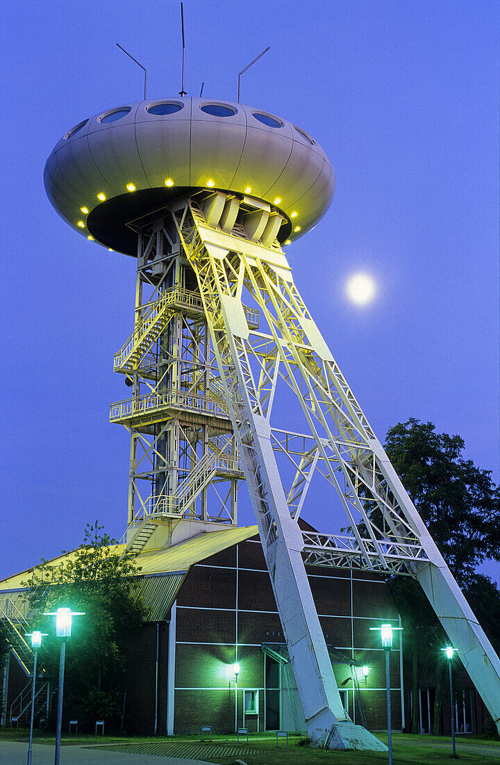Colani-UFO, Lünen, Nordrhein-Westfalen, Deutschland