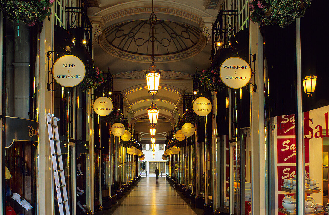 Europe, Great Britain, England, London, Piccadilly Arcade