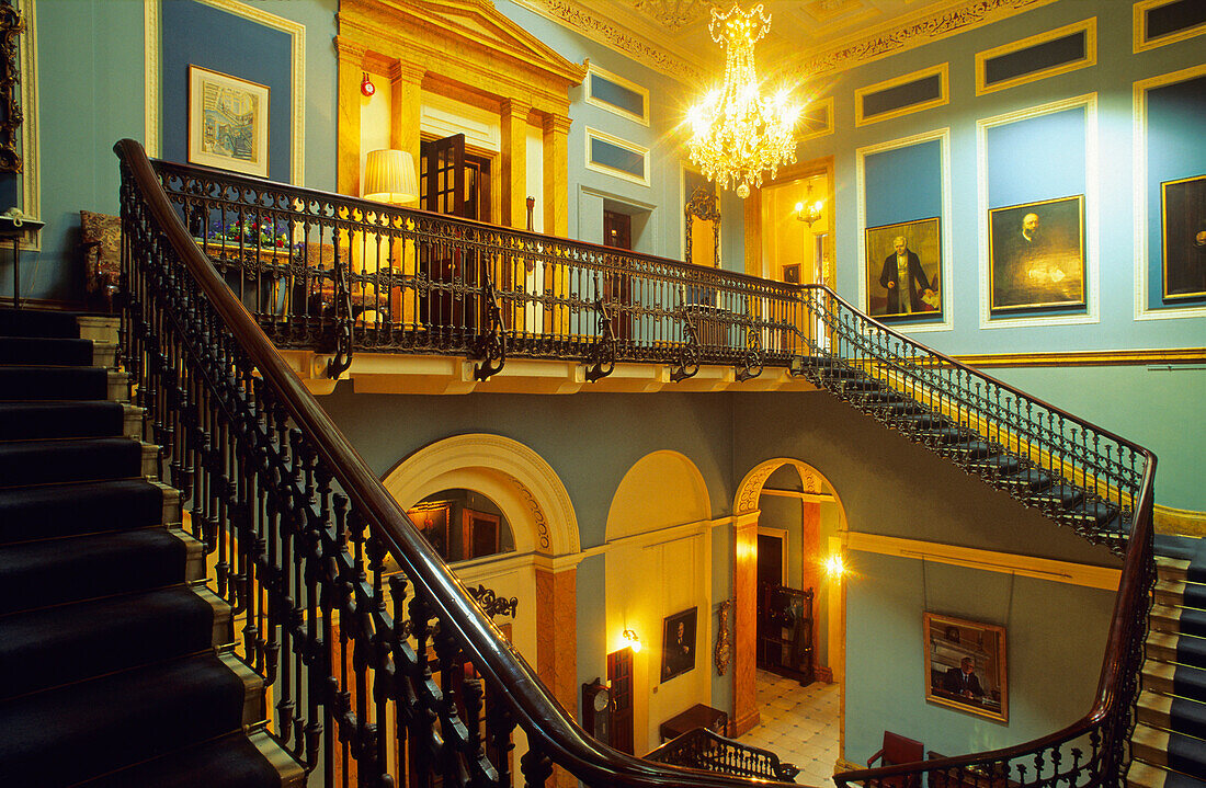 Europe, Great Britain, England, London, interior view of the Carlton Club