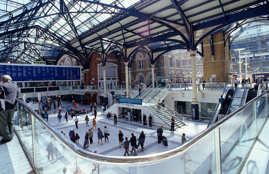 Europa, Grossbritannien, England, London, Liverpool Street Station