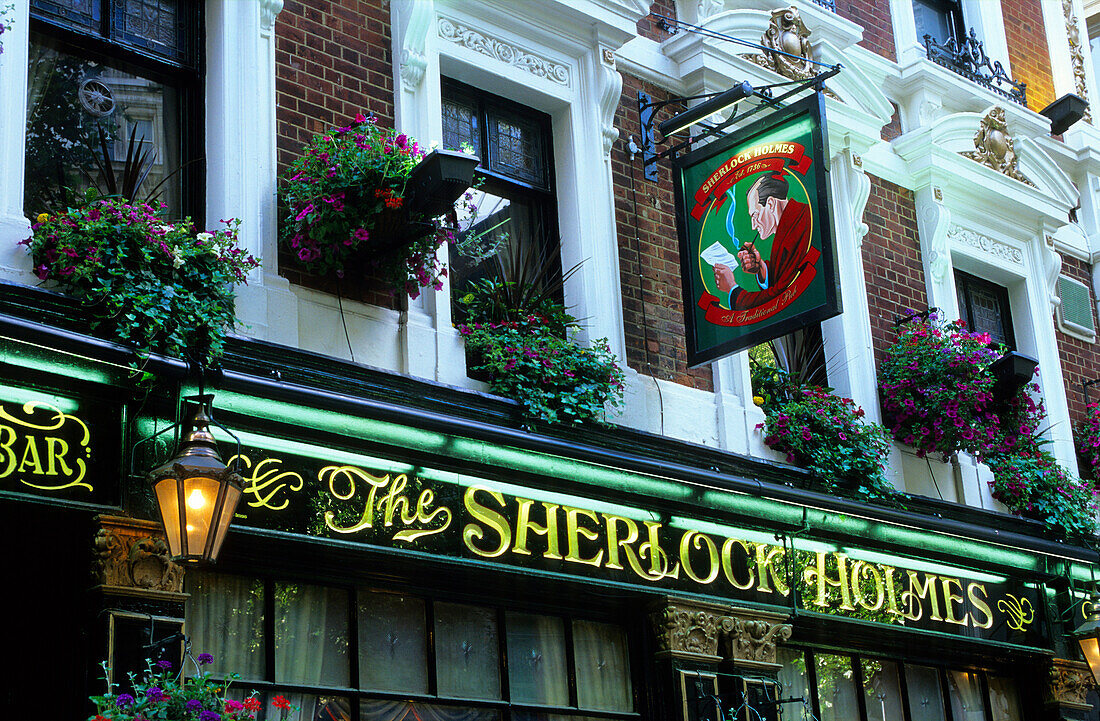 Europa, Grossbritanien, England, London, Sherlock Holmes Pub in der Northcumberland Street