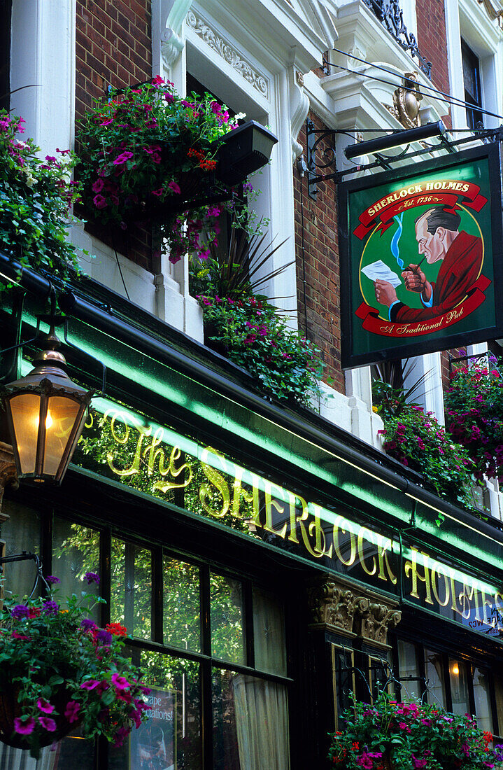 Europa, Grossbritanien, England, London, Sherlock Holmes Pub in der Northcumberland Street