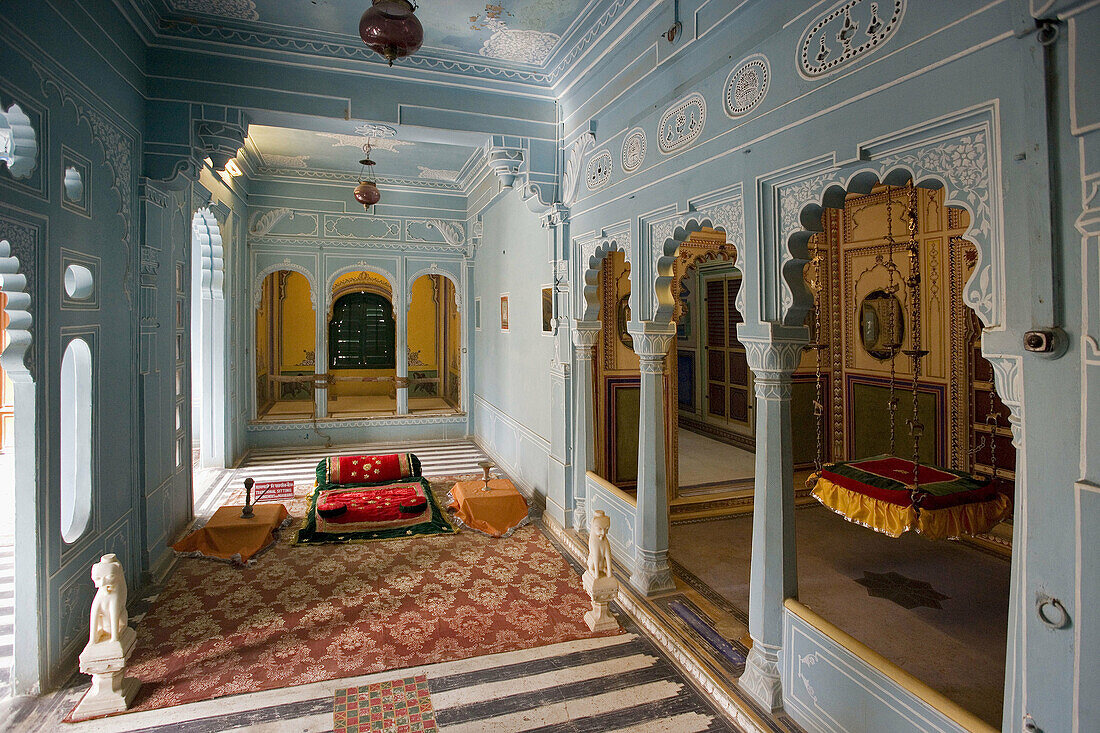 Rajastan. Udaipur City. The City Palace (Bansi Ghat). Women apartments. India.