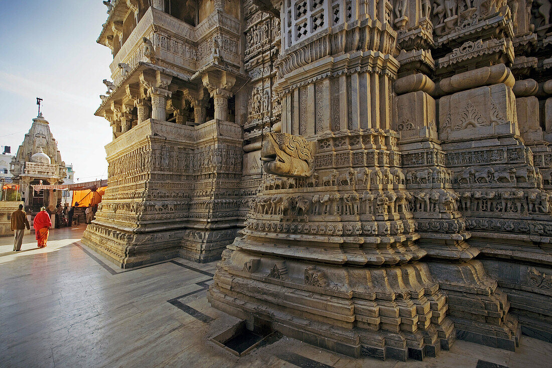 Rajastan. Udaipur City. Jagdish Temple. India.