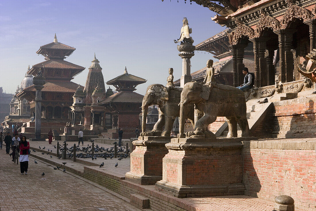 Katmandu Valley, Patan City, Durbar Square. Nepal.