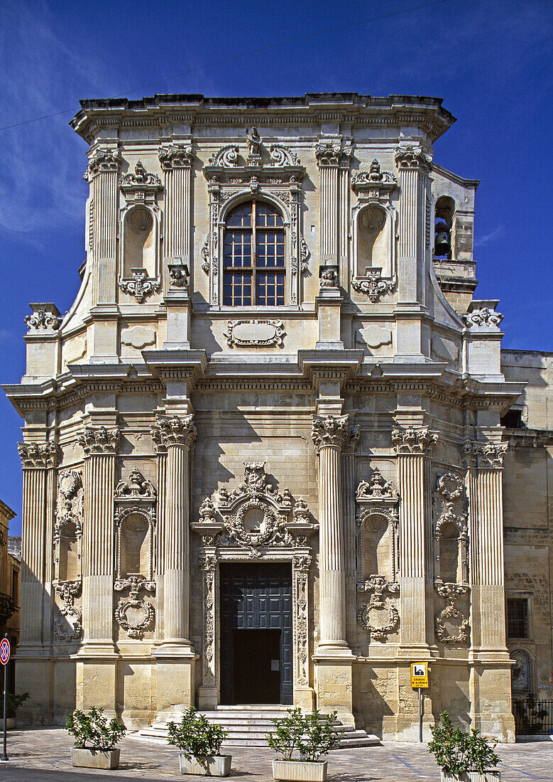 Santa Chiara church. Lecce. Puglia, Italy