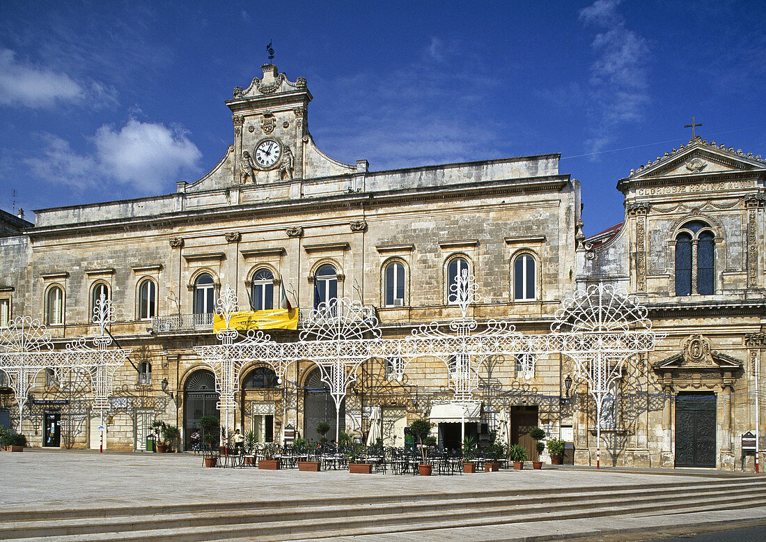 Palazzo Municipale. Lecce. Puglia, Italy