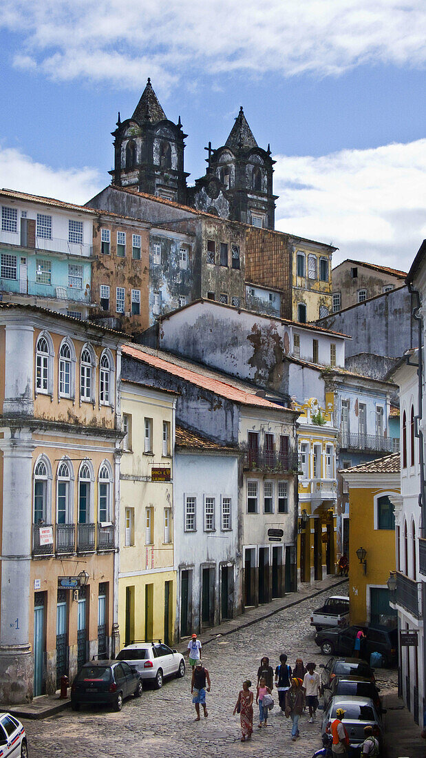 Pelourinho district. Salvador de Bahia. Brazil.