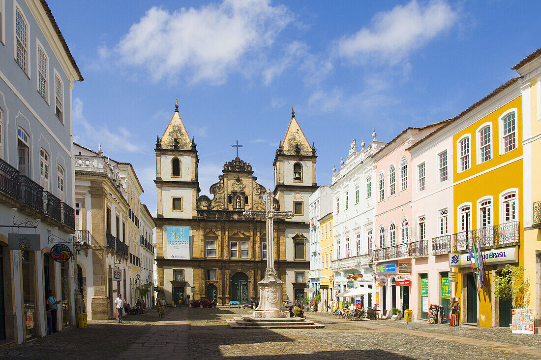 Pelourinho district. Salvador de Bahia. Brazil.