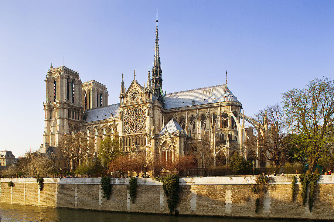 Notre-Dame cathedral, Île de la Cité, Paris. France