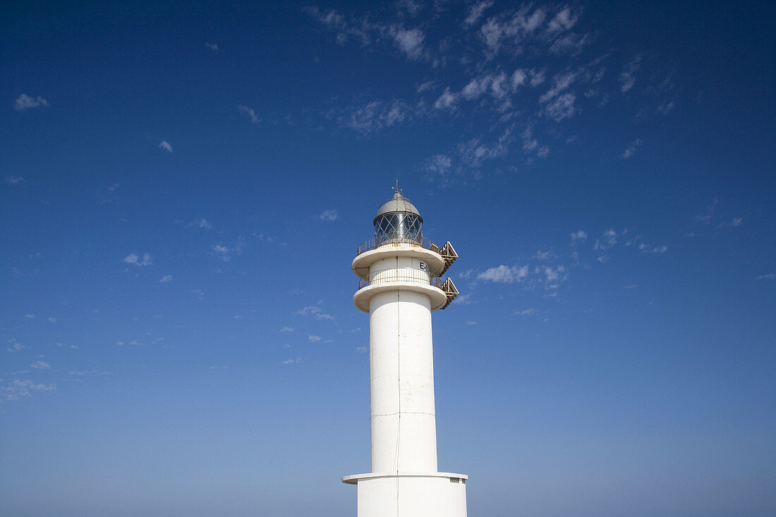 Barbària cape lighthouse. Formentera, Balearic Islands. Spain