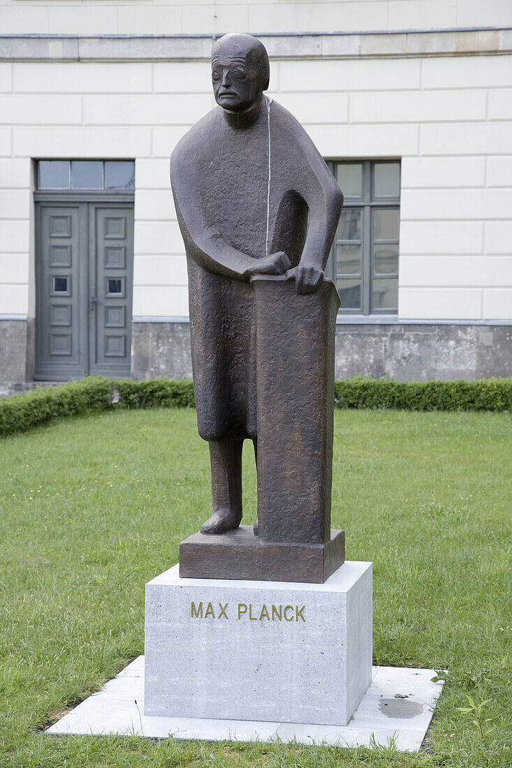 Statue of Max Planck, Humboldt University. Berlin, Germany