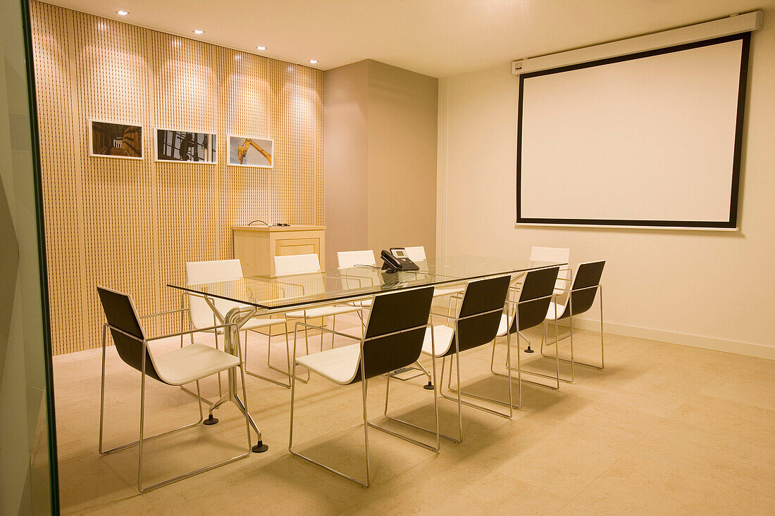 Meeting room, office, Bilbao. Biscay, Basque Country, Spain