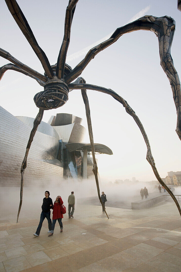 Guggenheim-Museum, von F.O. Gehry. Bilbao. Biskaya. Spanien