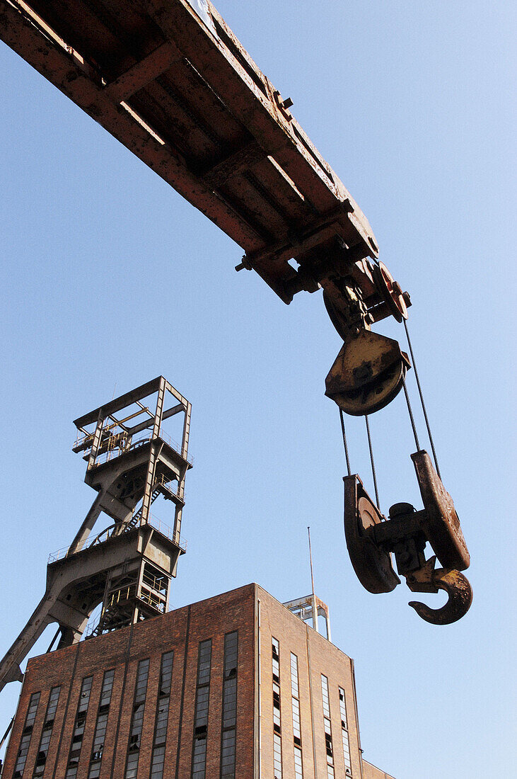 The Carreau Wendel mine. Petite-Rosselle. Lorraine. France