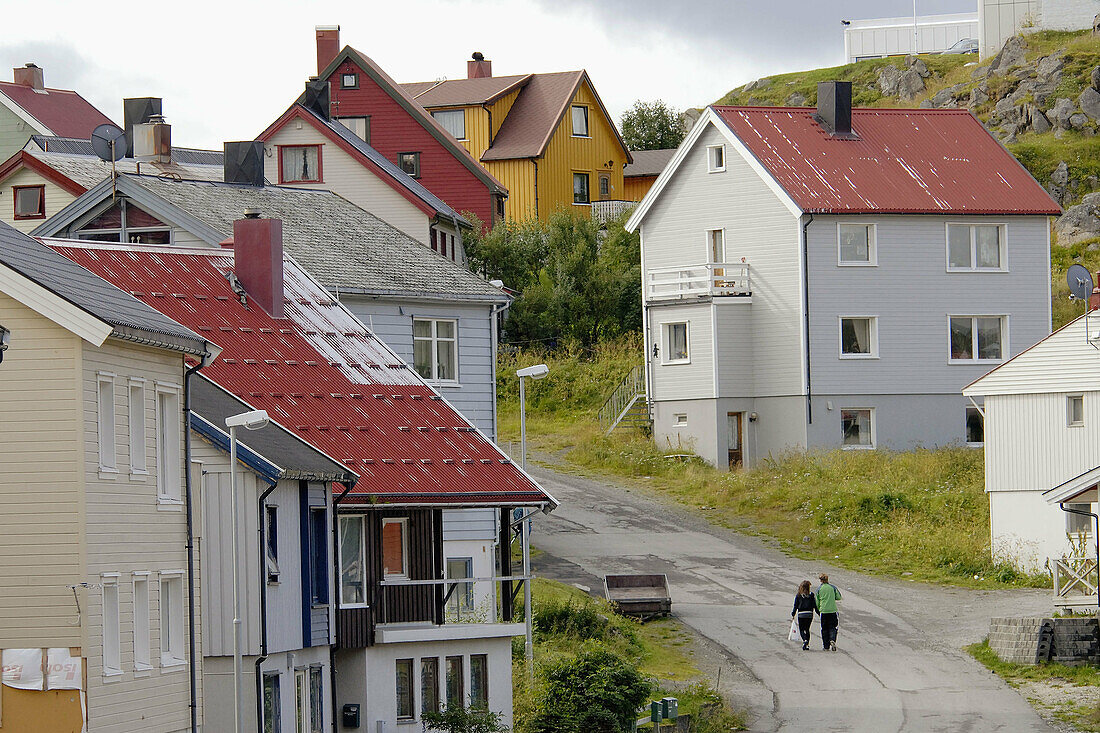 Honningsvag. Norway.