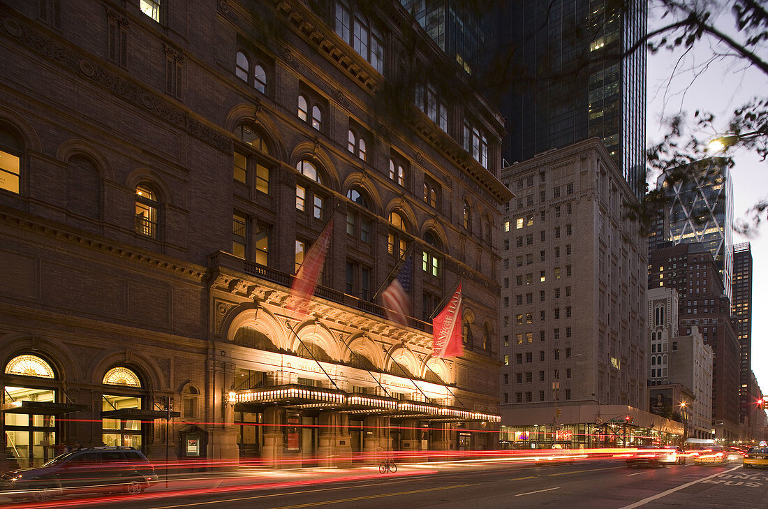 Carnegie Hall, 57th Street, Manhattan, NYC, USA