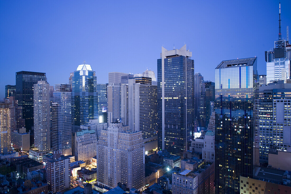 Midtown skyline, Manhattan, NYC, USA