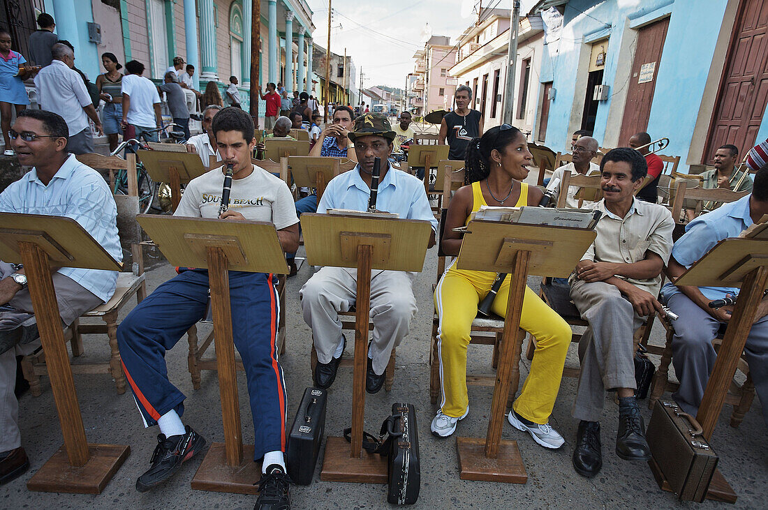 Musicians, Baracoa. Guantánamo province. Cuba.