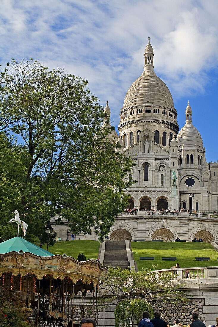 Basilica of Sacré Coeur. Paris. France