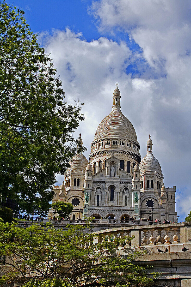 Basilica of Sacré Coeur. Paris. France