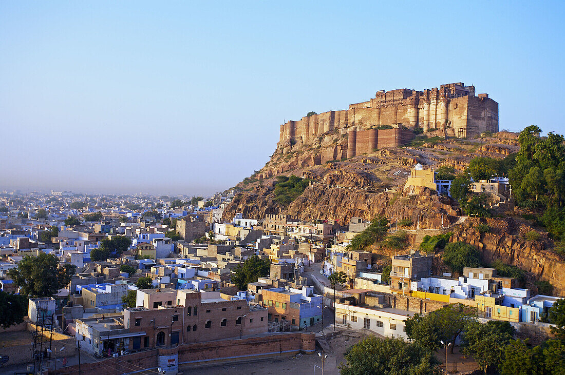 Meherangarh Fort. Jodhpur. Rajasthan. India.