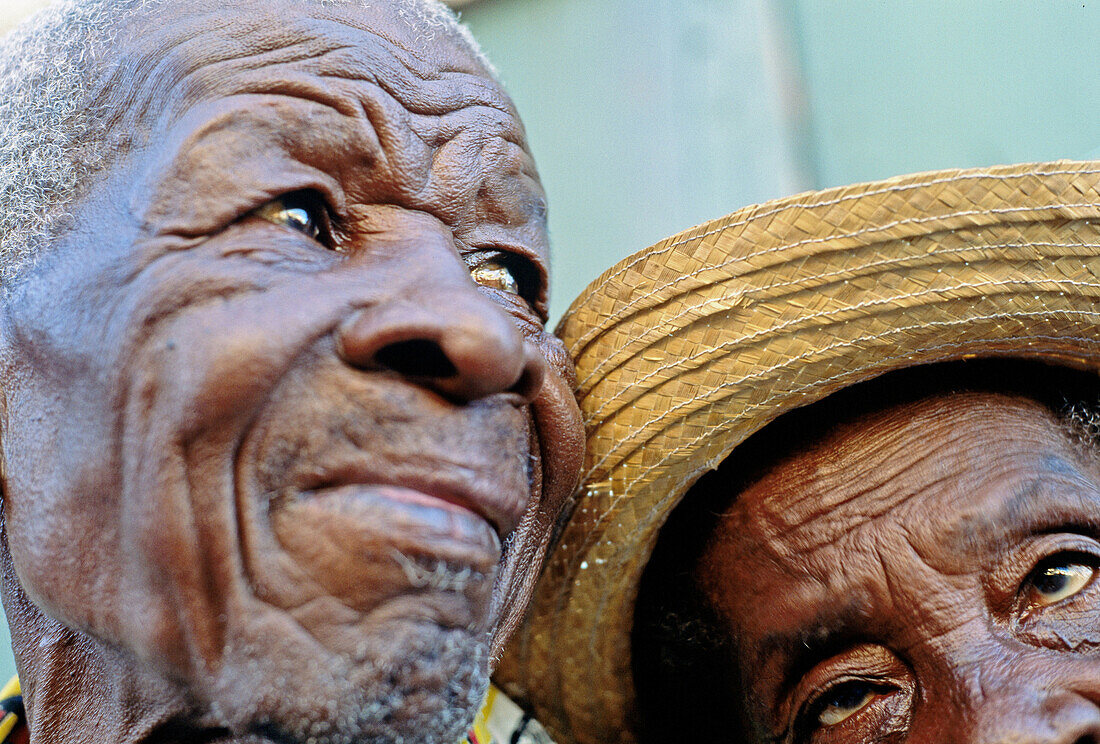 Couple, Roseau. Commonwealth of Dominica. West Indies. Caribbean