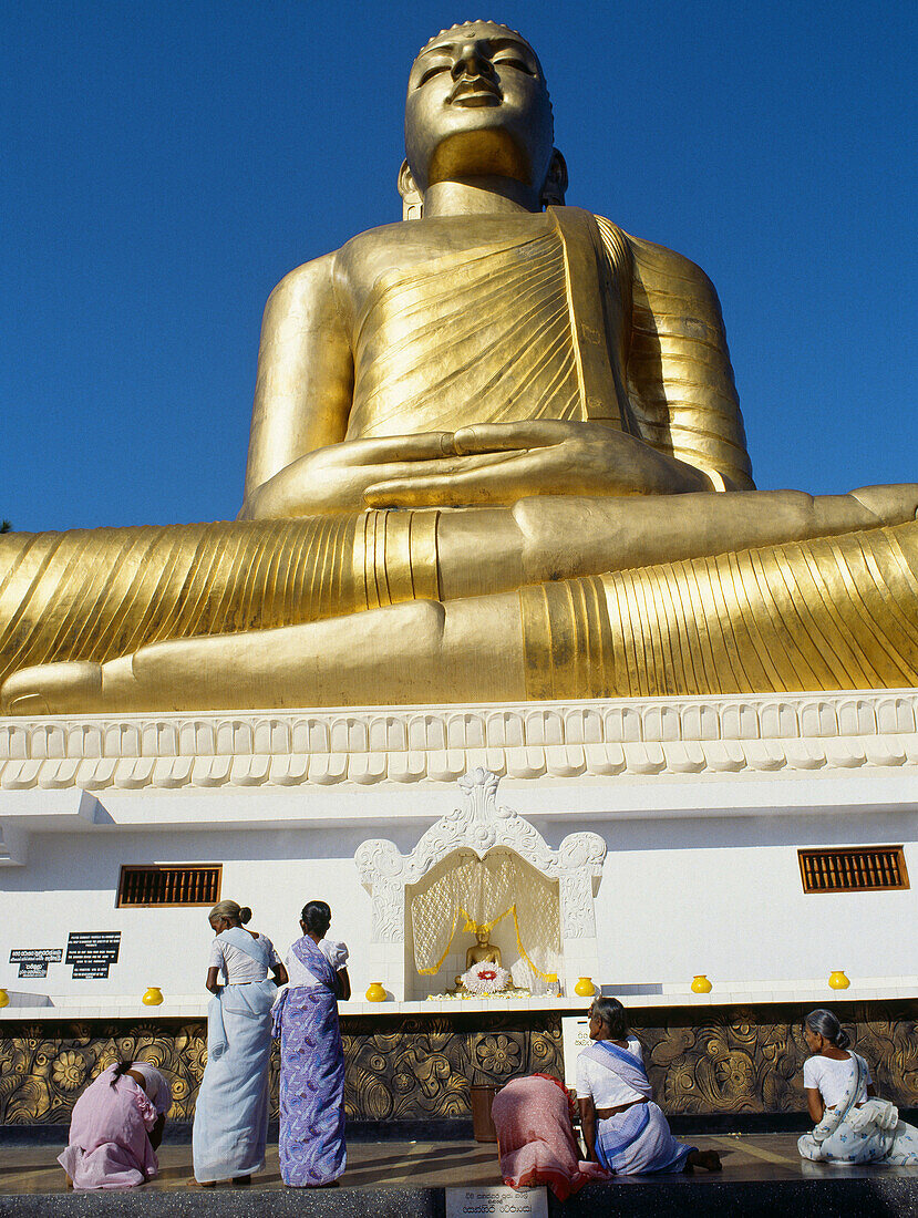 Gold Buddha, Kandy, Sri Lanka